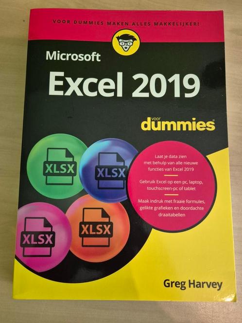 Greg Harvey - Microsoft Excel 2019 voor Dummies, Boeken, Informatica en Computer, Ophalen of Verzenden