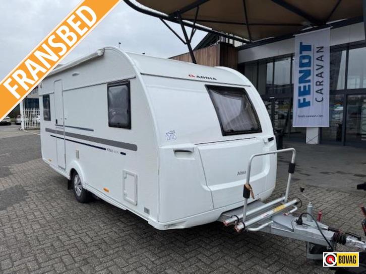 Adria Altea 462 PU 2019 MOVER + LUIFEL!, Caravans en Kamperen, Caravans, tot en met 4, 1000 - 1250 kg, Rondzit, Adria, Lengtebed