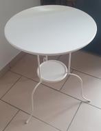 Table d'appoint - Table de chevet IKEA-Lindved, Ophalen, Minder dan 55 cm, Metaal of Aluminium, Rond