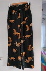 Prachtige satijnen broek met elastiek. Medium. JS millenium, Kleding | Dames, Broeken en Pantalons, Maat 38/40 (M), Zwart, Zo goed als nieuw