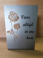 RVS “Roos” Rouwdecoratie Grafdeco Aandenken_Techniekwinkel, Ophalen of Verzenden, Nieuw