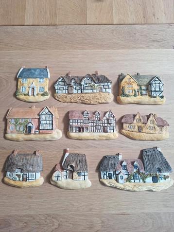 Set van 9 muurtegeltjes beschikbaar voor biedingen