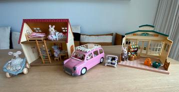 Collectie Sylvanian families. Zo goed als nieuw., Enlèvement, Comme neuf