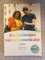Basisprincipes van communicatie, 5e editie met MyLabNL toega, Ophalen of Verzenden, Nederlands, Klaas Wiertzema; Patricia Jansen