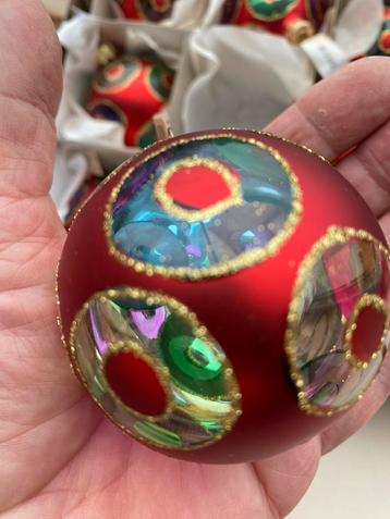 Boules de Noël en verre