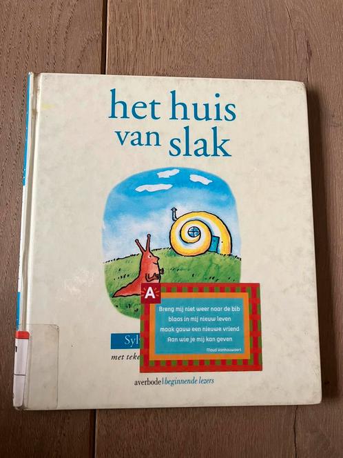Sylvia vanden Heede - Het huis van slak - AVI 2 (ex-bib), Boeken, Kinderboeken | Jeugd | onder 10 jaar, Gelezen, Ophalen of Verzenden