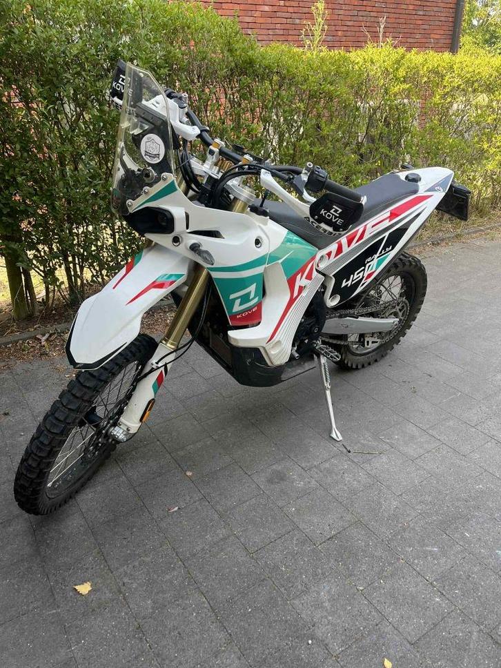 Kove 450 Rally, Motoren, Motoren | Overige merken, Particulier, Enduro, 12 t/m 35 kW, 1 cilinder, Minimaal motorrijbewijs A2, ABS