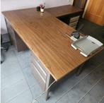 Degelijke retro bureau 2 delen, Ophalen, Bureau