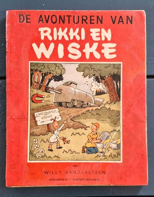 Rikki en Wiske 1946, Boeken, Stripverhalen, Gelezen, Eén stripboek, Ophalen of Verzenden