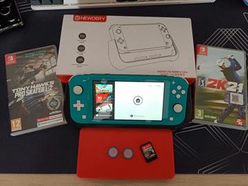 Switch Lite met batterycase beschikbaar voor biedingen