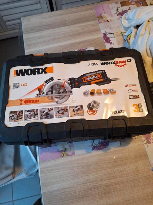 Scie circulaire Worx handy cut XL WX 427 710W, Doe-het-zelf en Bouw, Gereedschap | Zaagmachines, Zo goed als nieuw, Cirkelzaag