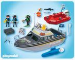 Playmobil 4429 politieboot, Enlèvement