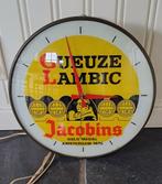 Vintage klok van Geuze Lambic, Verzamelen, Merken en Reclamevoorwerpen, Gebruikt, Ophalen