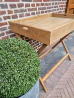 Eiken bijzettafel