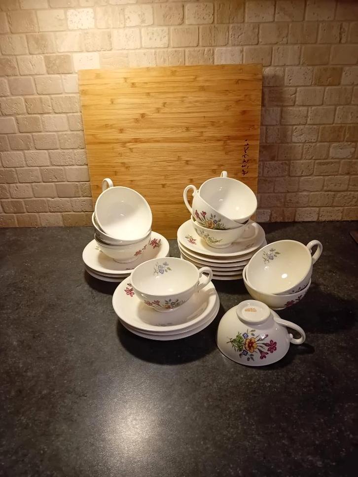 theeservies Mosa Maastricht, Antiquités & Art, Antiquités | Services (vaisselle) complet, Enlèvement