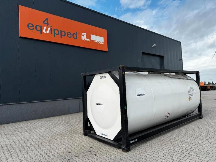 CIMC TOP: 2022, 20FT ISO, 25.030L, L4BN, UN Portable, T11, t, Zakelijke goederen, Machines en Bouw | Keten en Containers