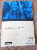 Geschiedenis van Rome, Gelezen, Verzenden, Hoger Onderwijs, Acco