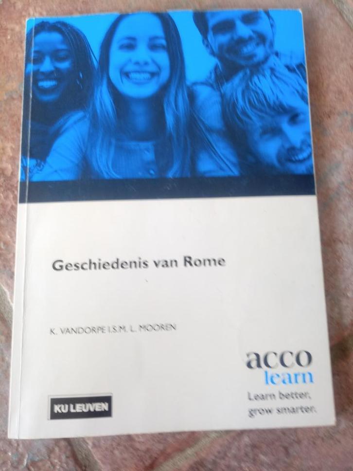 Geschiedenis van Rome, Boeken, Studieboeken en Cursussen, Gelezen, Hoger Onderwijs, Alpha, Verzenden