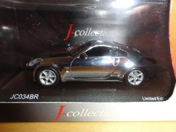 Nissan 350Z Coupe Chrome J-Collection 1/43 beschikbaar voor biedingen