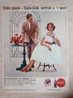 Zeer oude coca cola advertentie, Reclamebord, Coca cola, Ophalen of Verzenden, ...