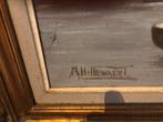 Schilderij  van kunstschilder henri andre hillewaert, Antiek en Kunst, Ophalen