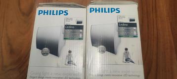 2 wand verlichting Philips ledino chrome splinternieuw  beschikbaar voor biedingen