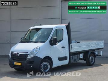 Opel Movano 170PK Open Laadbak Trekhaak Navi Airco Cruise Eu, Cuir, Euro 6, Entreprise, 3 places