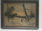 schilderij op hout, Antiek en Kunst, Ophalen