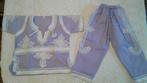 Costume enfant Aladdin brodé blanc et mauve neuf, Comme neuf, Enlèvement ou Envoi