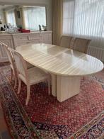 Travertine tafel, 200 cm of meer, Overige materialen, 100 tot 150 cm, Zo goed als nieuw