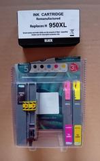 4 inktpatronen die 950XL en 951XL vervangen, Computers en Software, Ophalen, Zo goed als nieuw, Cartridge