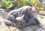 Poes en hond beeld, Ophalen, Nieuw, Overige materialen, Dierenbeeld