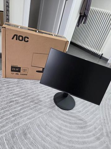 AOC 24B3CF2 Monitor — Nieuwprijs €120 online! 100HZ beschikbaar voor biedingen