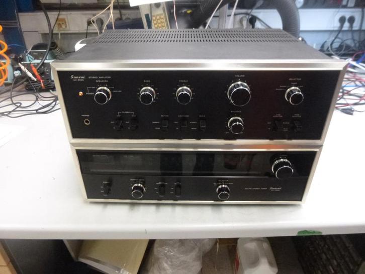 Sansui TU 7500 + AU 6500, TV, Hi-fi & Vidéo, Amplificateurs & Ampli-syntoniseurs, Utilisé, Stéréo, Moins de 60 watts, Autres marques