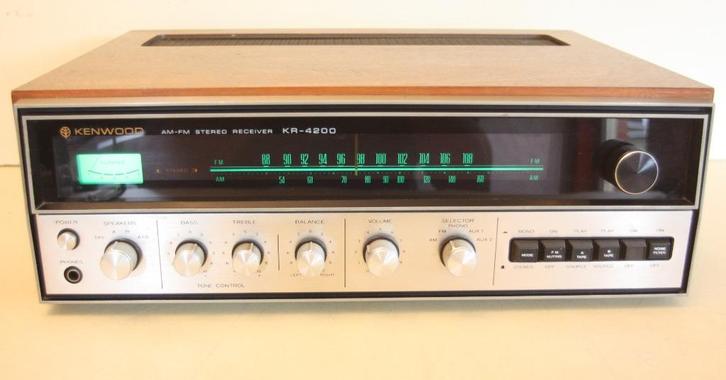 Kenwood KR-4200 High End Versterker Receiver / 1973, Japan, Audio, Tv en Foto, Versterkers en Ontvangers, Zo goed als nieuw, Stereo