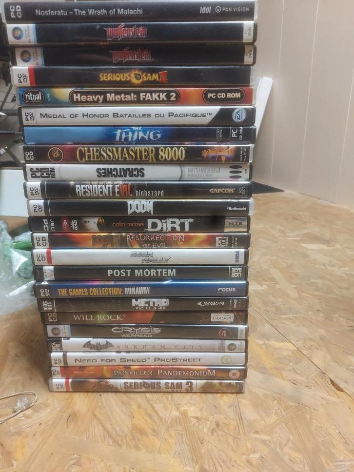 Jeux pc lot, Consoles de jeu & Jeux vidéo, Jeux | PC, Comme neuf, Enlèvement