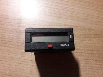 Bauser D-72186 Digitale bedrijfsuren- tijdteller beschikbaar voor biedingen