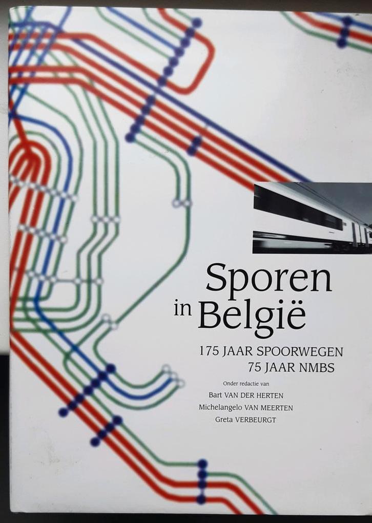 Belgische spoorwegen, Boeken, Vervoer en Transport, Zo goed als nieuw, Trein, Ophalen