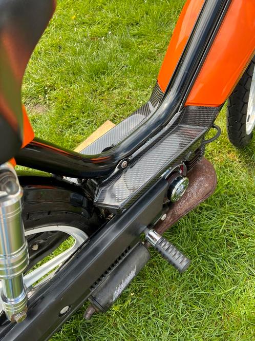 Honda Camino carbonne voetkappen, Motoren, Onderdelen | Honda, Nieuw, Ophalen of Verzenden
