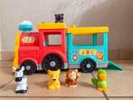 speelgoed trein Little People big abc dieren, Ophalen, Zo goed als nieuw, Speelset, Met geluid