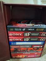 Cassettes Audio Vierge ou lot & range cassette NOS, Ophalen of Verzenden, Nieuw, Vierge