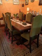 6 chaises chêne massif de salle à manger état impeccable, Antiquités & Art, Enlèvement