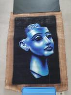 Egyptisch schilderij op papyrus, Antiek en Kunst, Ophalen