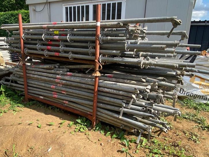 Gevelstelling, Doe-het-zelf en Bouw, Steigers, Zo goed als nieuw, Gevelsteiger, 5 meter of hoger, Ophalen