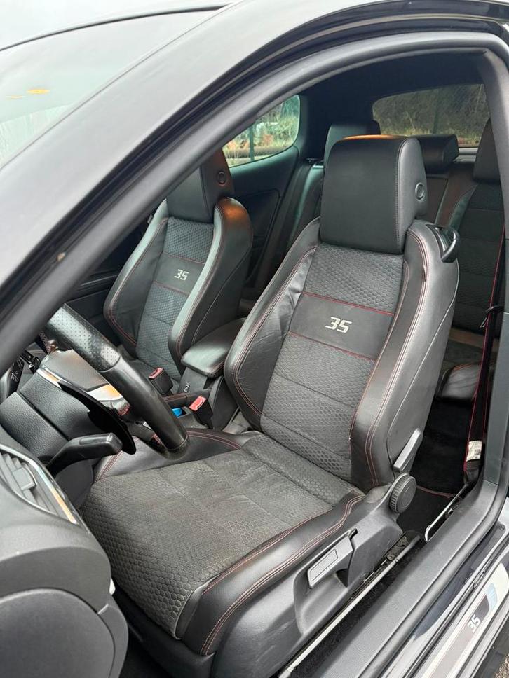 Golf 6 gti edition 35, Auto's, Volkswagen, Particulier, Golf, Benzine, Euro 5, 3 deurs, Automaat, Zwart, Leder en Stof, Ophalen