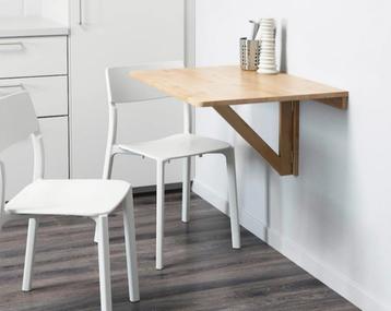 Nieuwe klaptafel, wandtafel beschikbaar voor biedingen