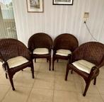 4 identieke rieten zeteltjes, Ophalen, Gebruikt