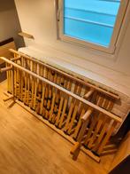 Twee enkele bedden met matras 1900x700, Huis en Inrichting, Ophalen, 70 cm of minder, Bruin, 190 cm of minder