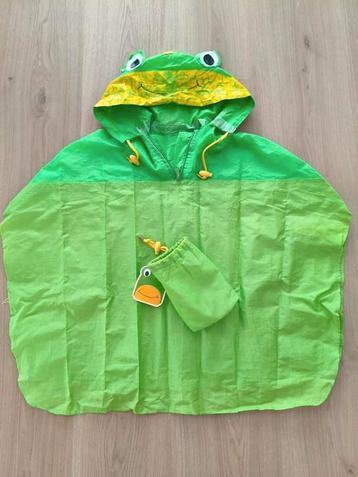 Regenponcho met motief kikker  beschikbaar voor biedingen