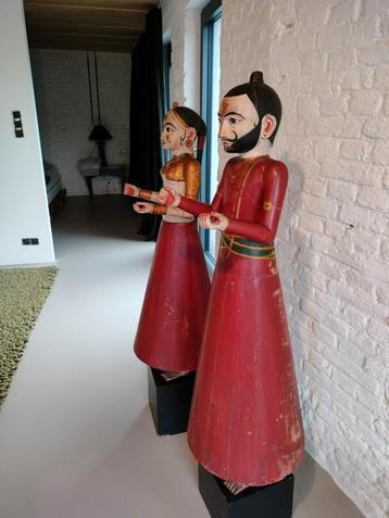 houten, Indische beelden, Antiek en Kunst, Ophalen